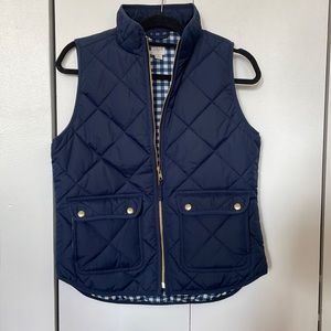 J. Cree Navy Vest